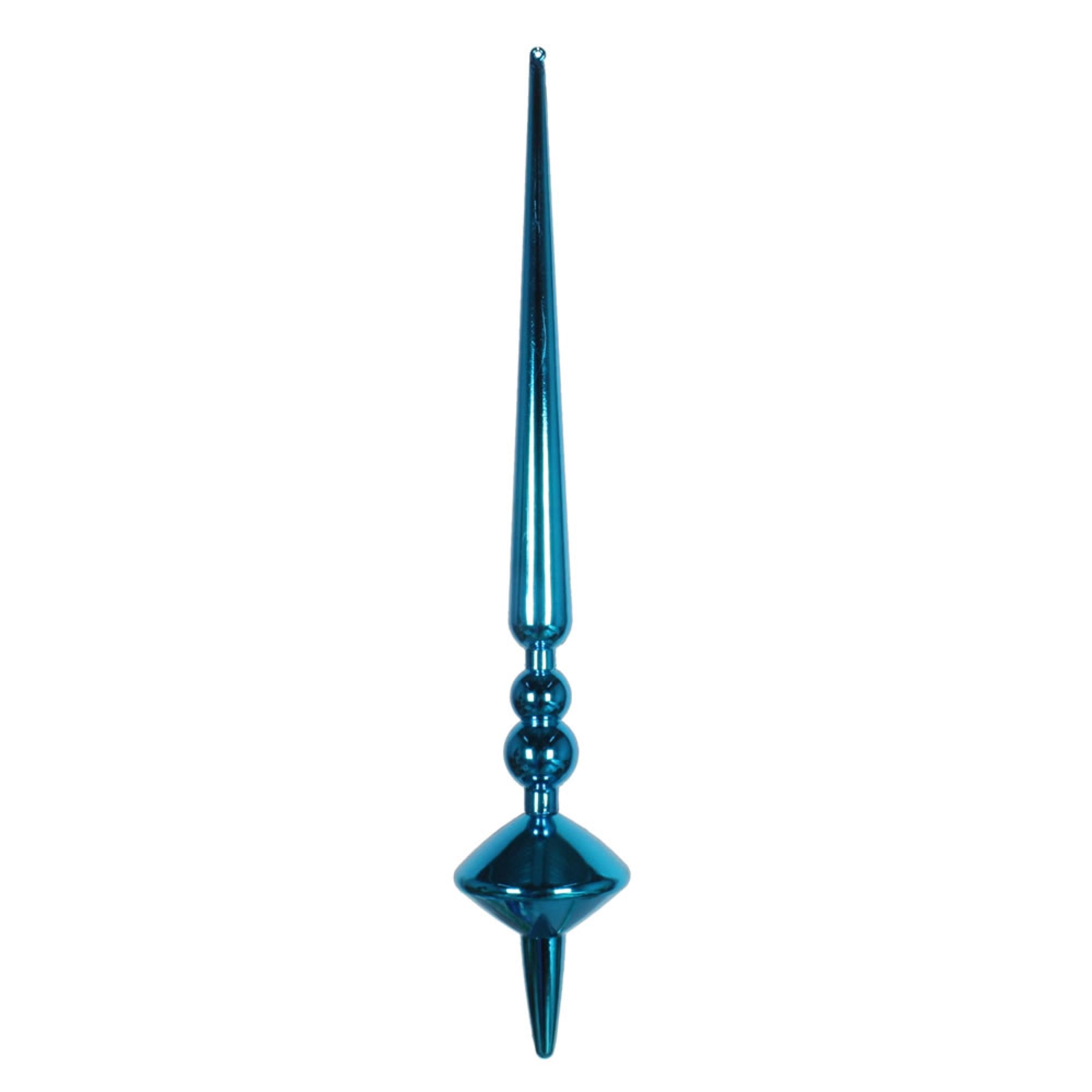 18” Turquoise Shiny Cupola Finial 2/Bag