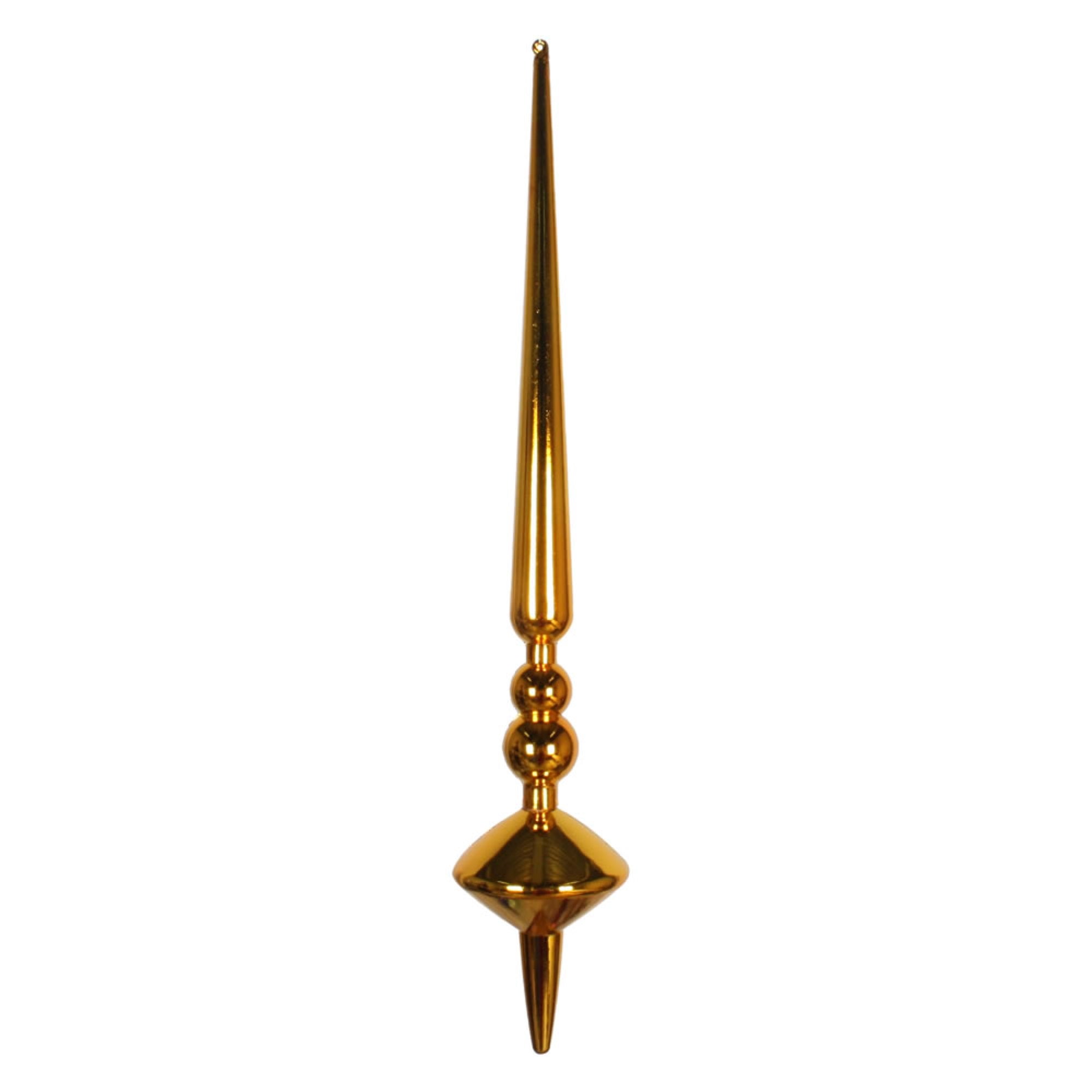 18” Antique Gold Shiny Cupola Finial 2/B