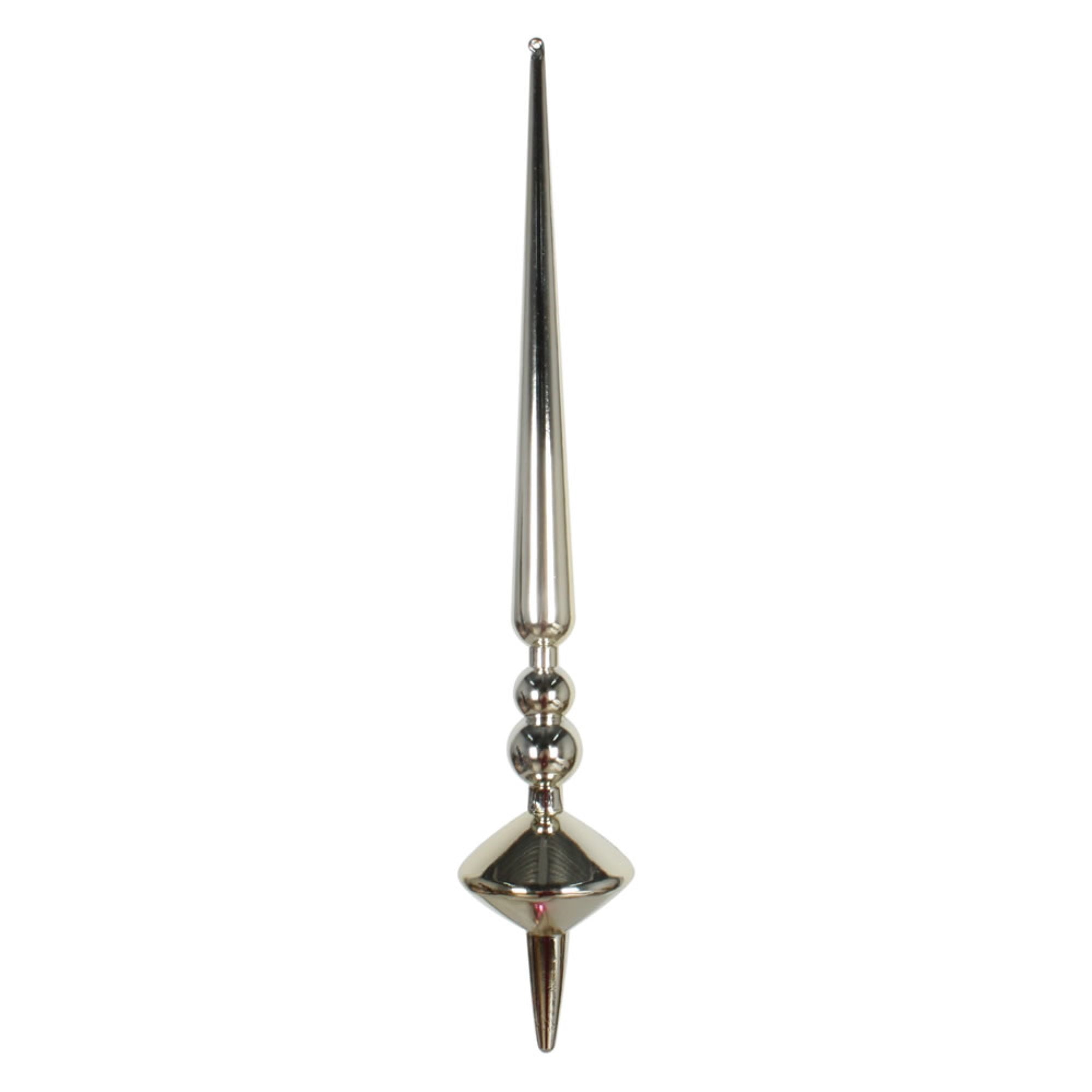 18” Champagne Shiny Cupola Finial 2/Bag