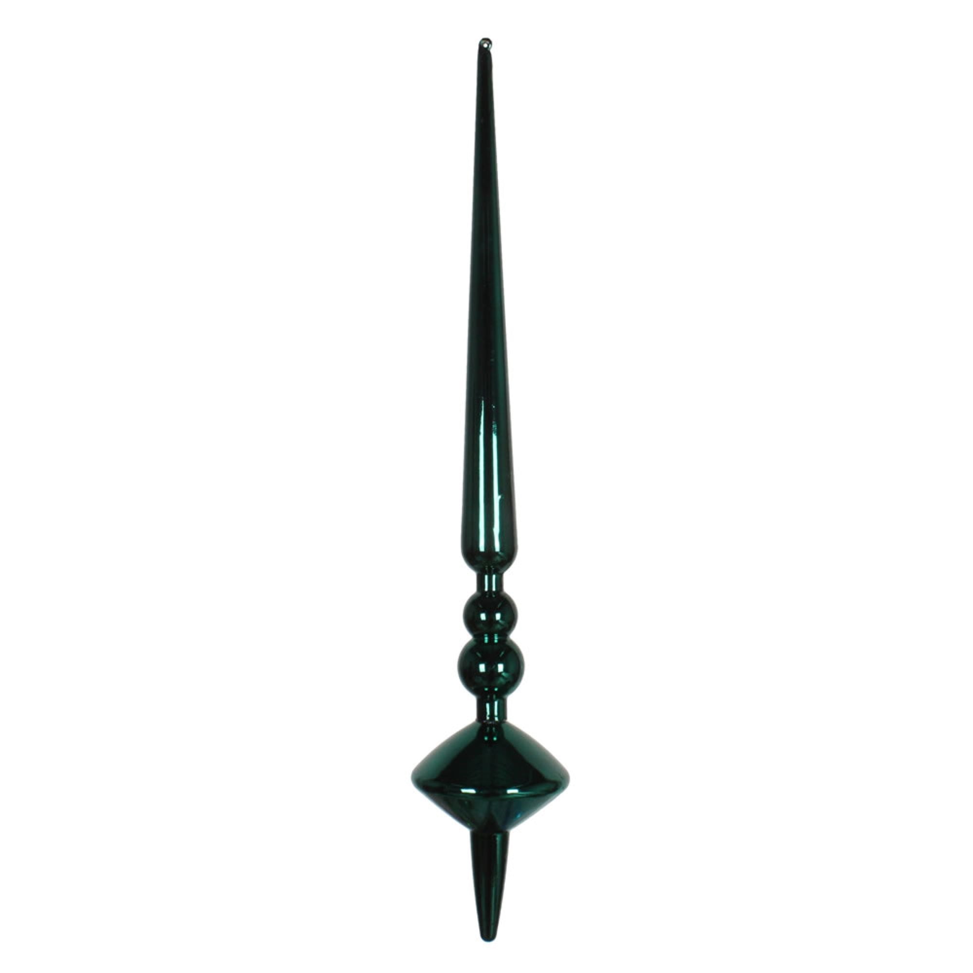 18” Sea Blue Shiny Cupola Finial 2/Bag
