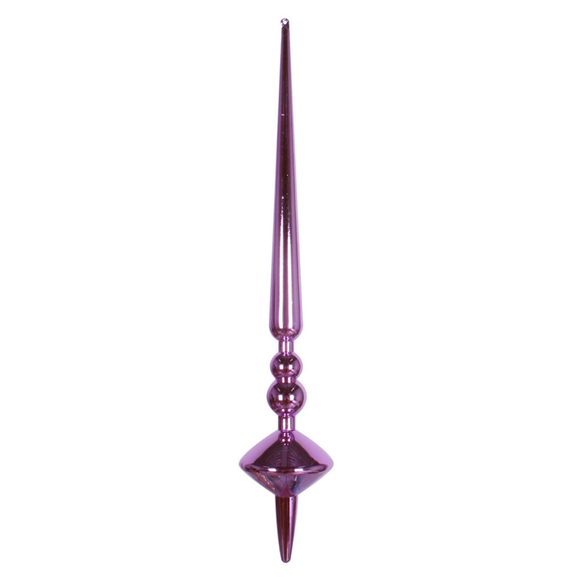 18” Orchid Shiny Cupola Finial 2/Bag