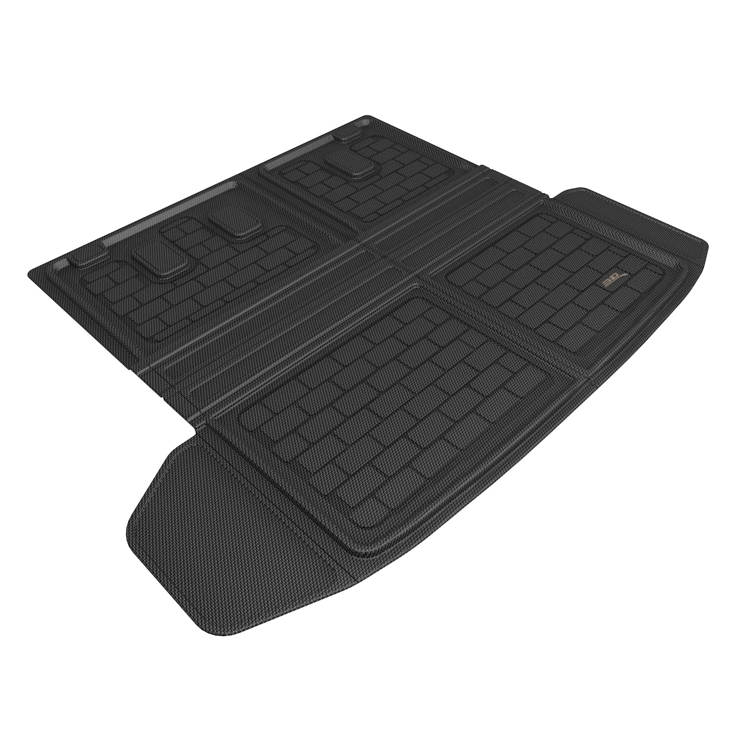 3D MAXpider Compatible with HONDA PILOT 2023-2026 KAGU BLACK CARGO