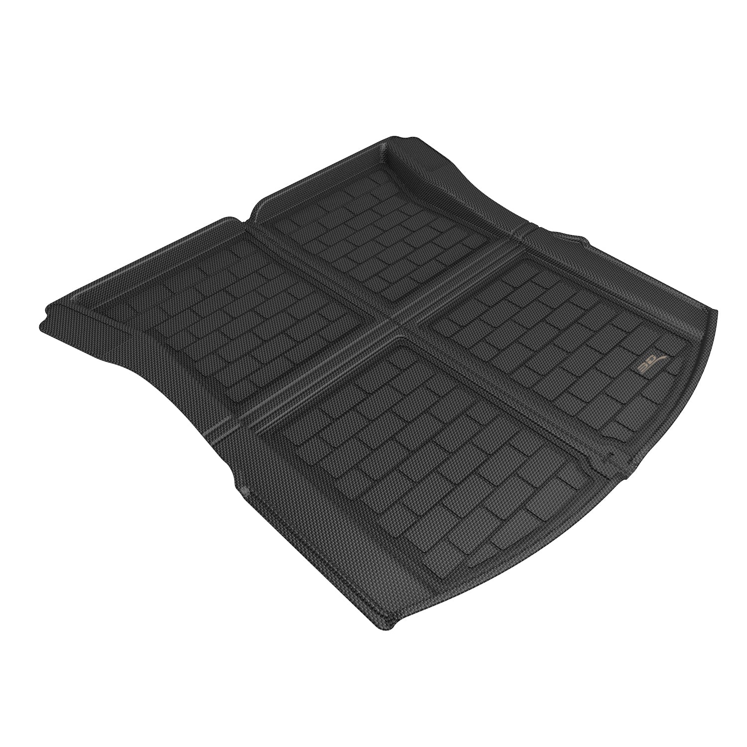 3D MAXpider Compatible with TESLA MODEL 3 2024-2026 KAGU BLACK REAR CARGO LINER