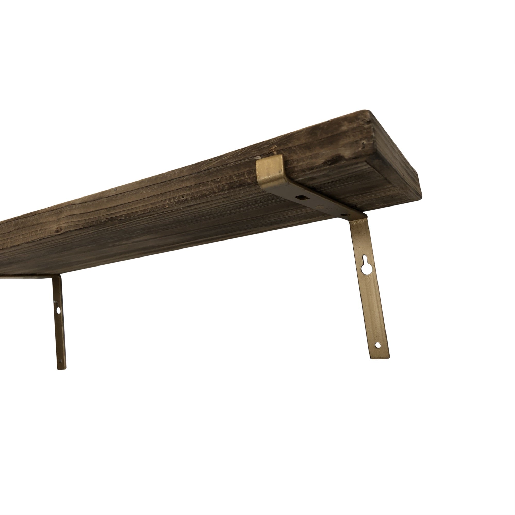 Mix And Match Shelf Bracket Gold 'L'  Bracket - Set Of 2