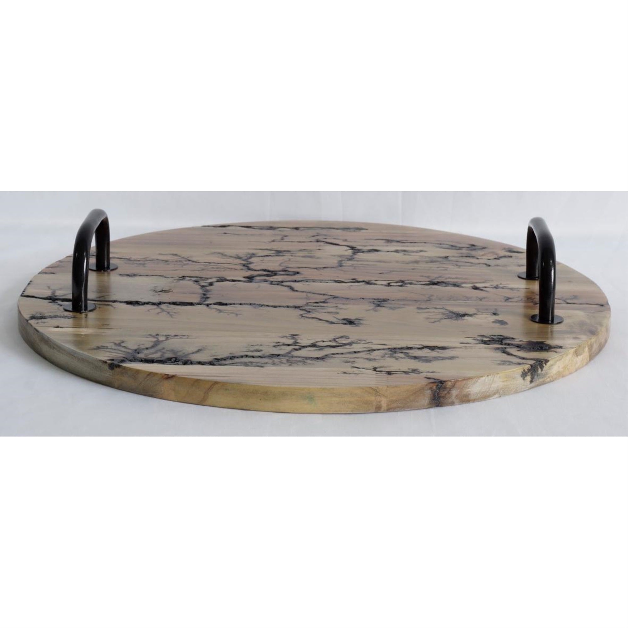 Round Lichtenburgwood Burning Tray