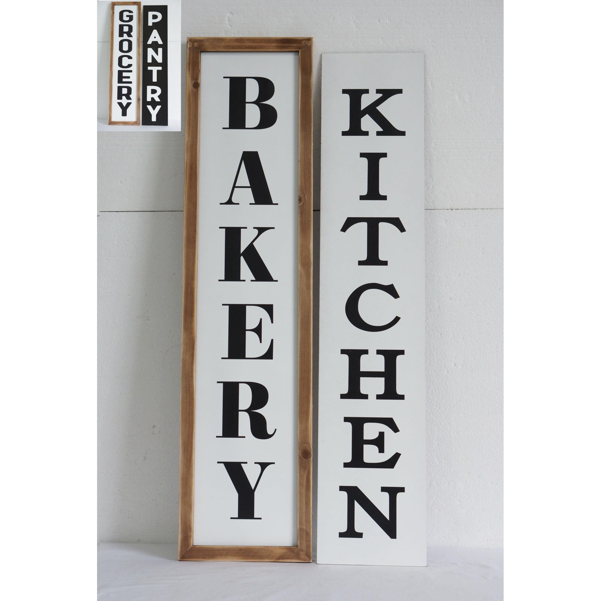 Reversible Kitchen Sign