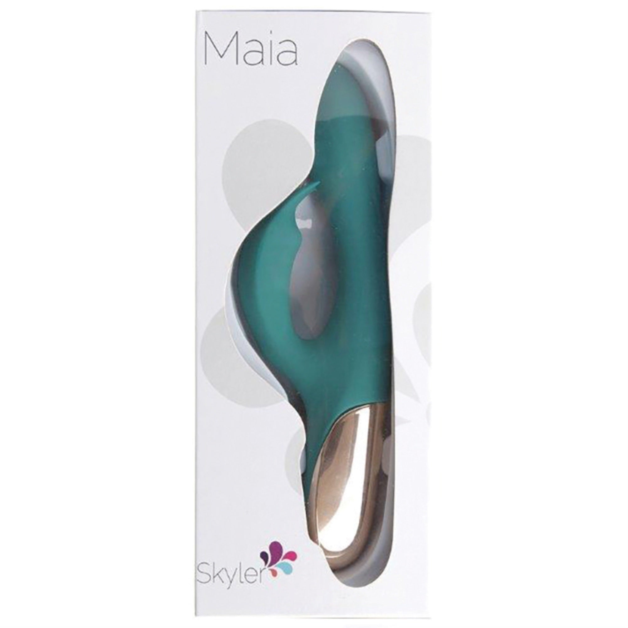 Maia Skyler Rechargeable Bendable Rabbit-Green 8.5″