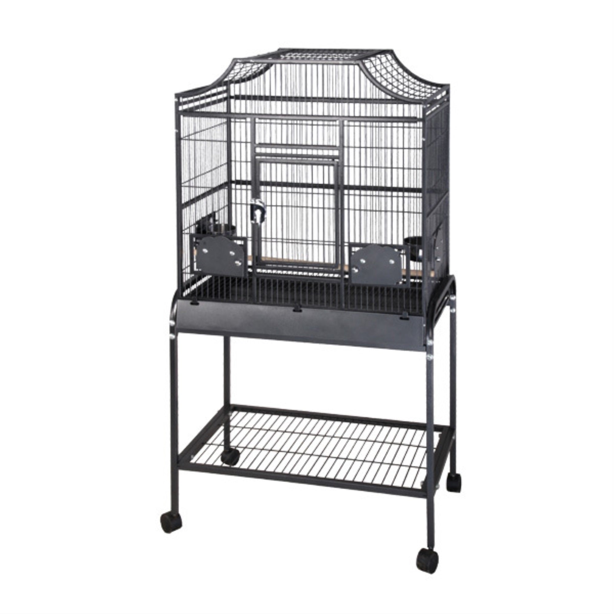 28' X 18' Elegant Style Flight Cage Ma2818Fl Black