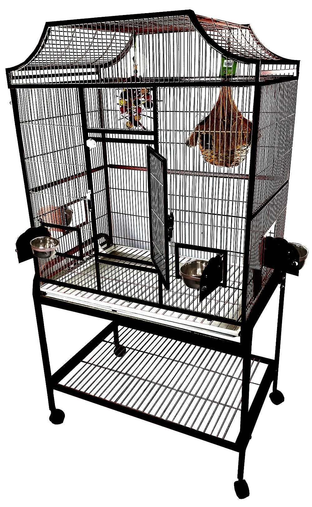 32' X 21' Elegant Style Flight Cage Ma3221Fl Black