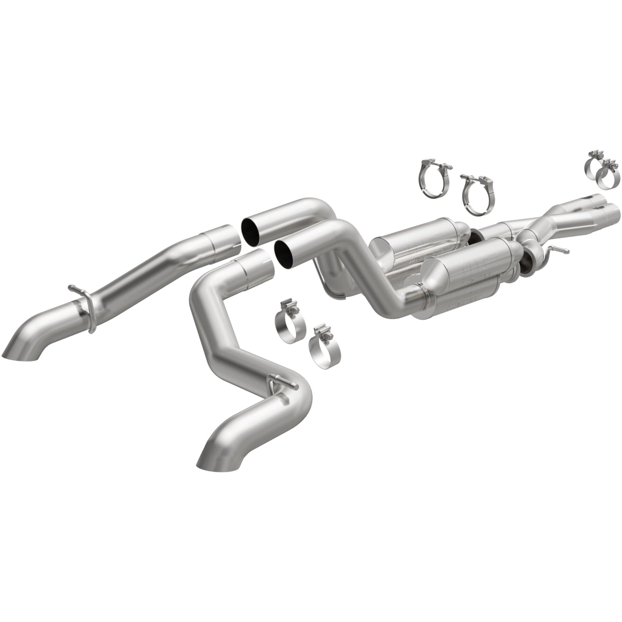 Magnaflow Performance Exhaust System 19582: Cat-Back, Rock Crawler Series, For 2021-2024 Jeep Wrangler Unlimited Rubicon 392, V8 6.4L