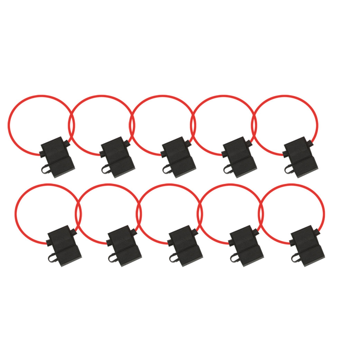 Fuseholder Maxi 8Ga W.Cover - 10Pk