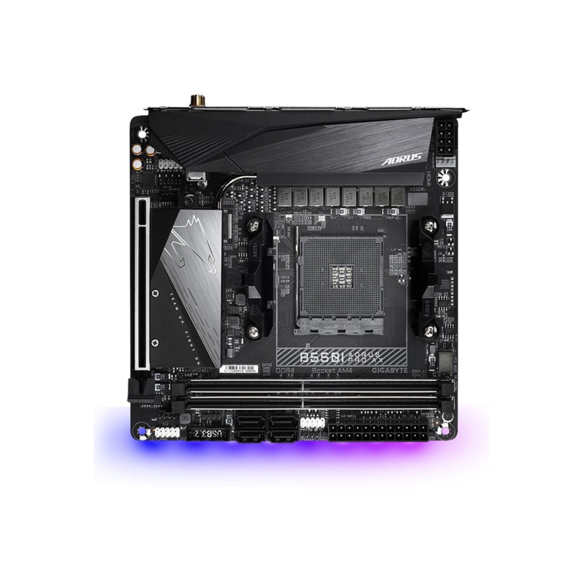 Gigabyte B550I Aorus Pro Ax - 1.0 - Motherboard - Mini Itx - Socket Am4 - Amd B550