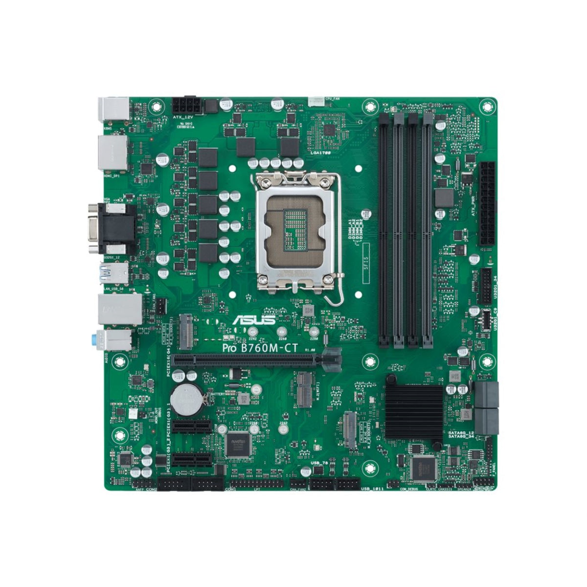 Asus Pro B760M-Ct-Csm - Motherboard - Micro Atx - Lga1700 Socket - B760