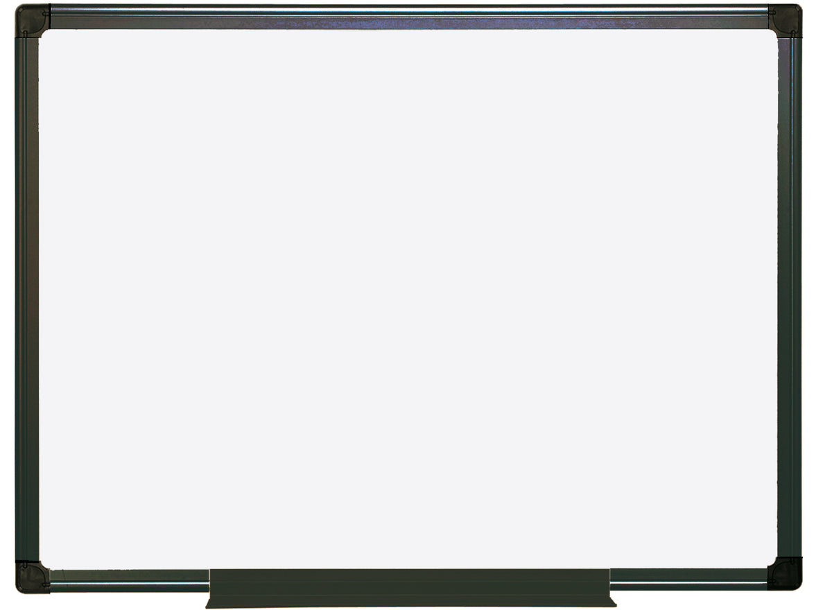 Maya Melamine Black Framed Dry-Erase Board, 24 X 36