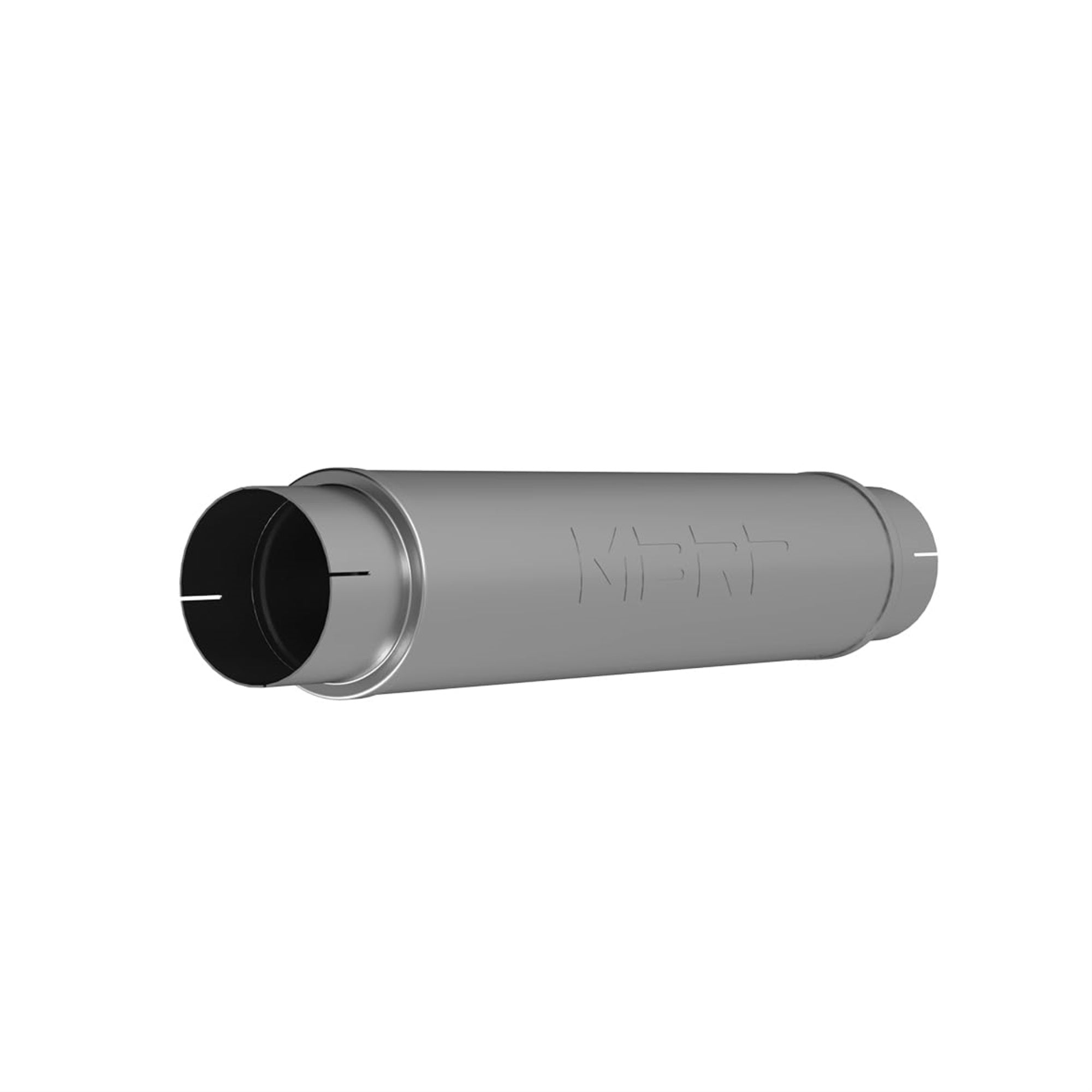 QUIET TONE MUFFLER 5in IN/OUT 8in DIA. BODY 31in OVERALL AL