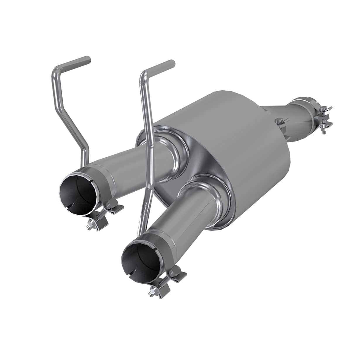 0919 Ram 1500 5.7L Hemi 3In Single In 2.25In Dual Out Muffler Replmnt T409