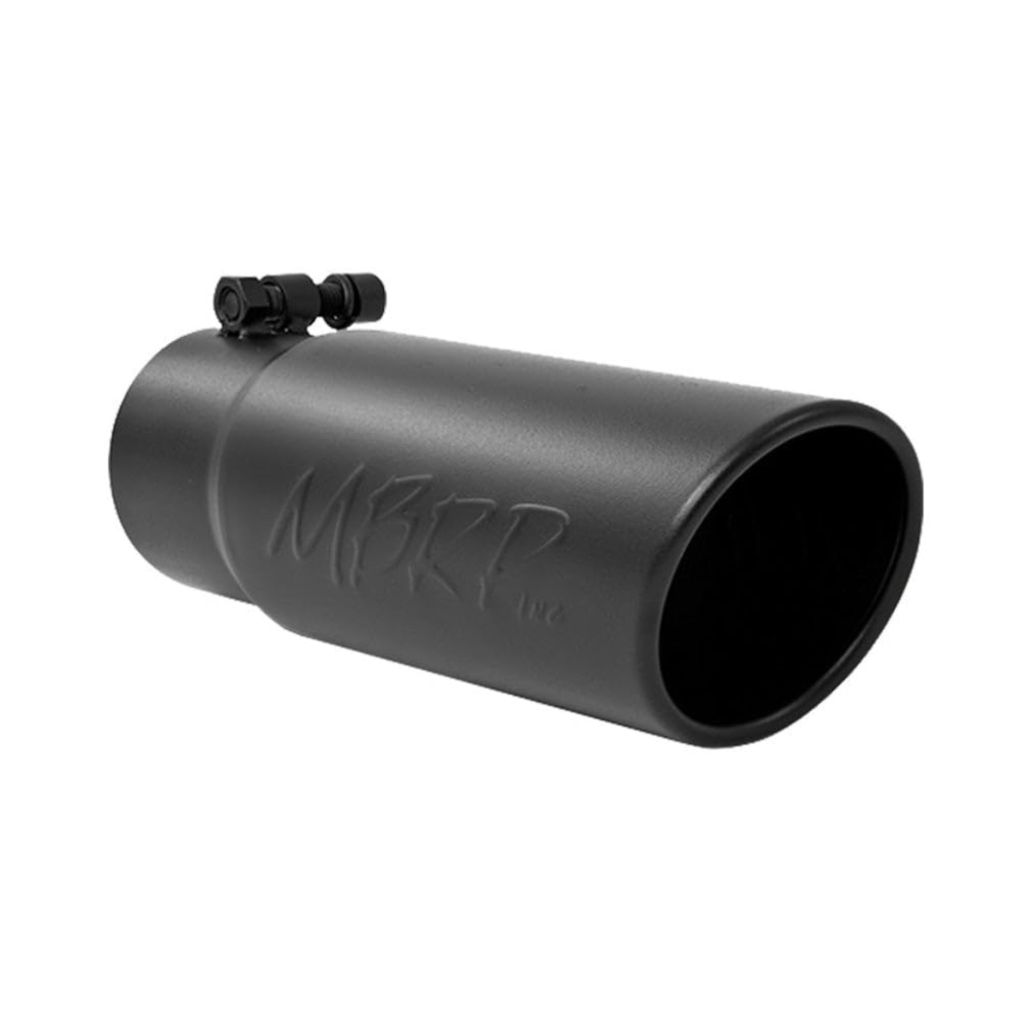 Mbrp T5115Blk 3.5' O.D. Angled Rolled End Exhaust Tip (Black Coated)
