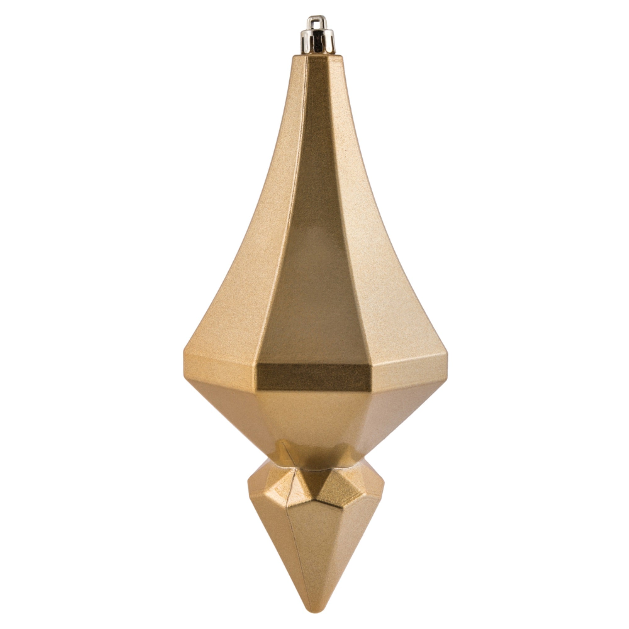 8” Gold Candy Diamond Finial 2/Bag