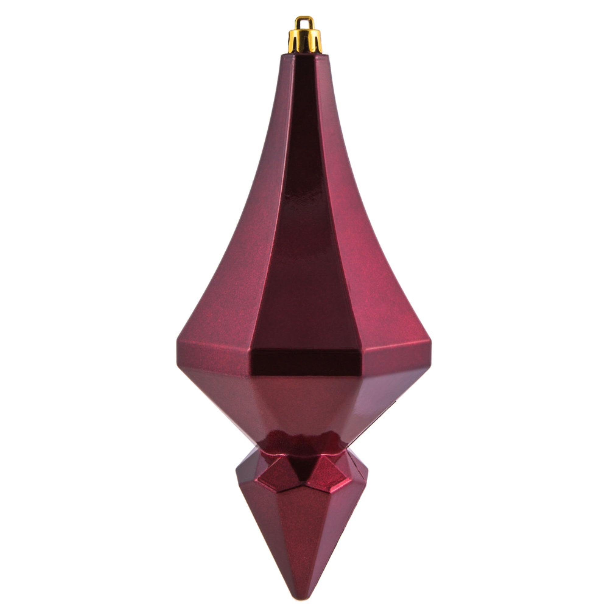 8” Wine Candy Diamond Finial 2/Bag
