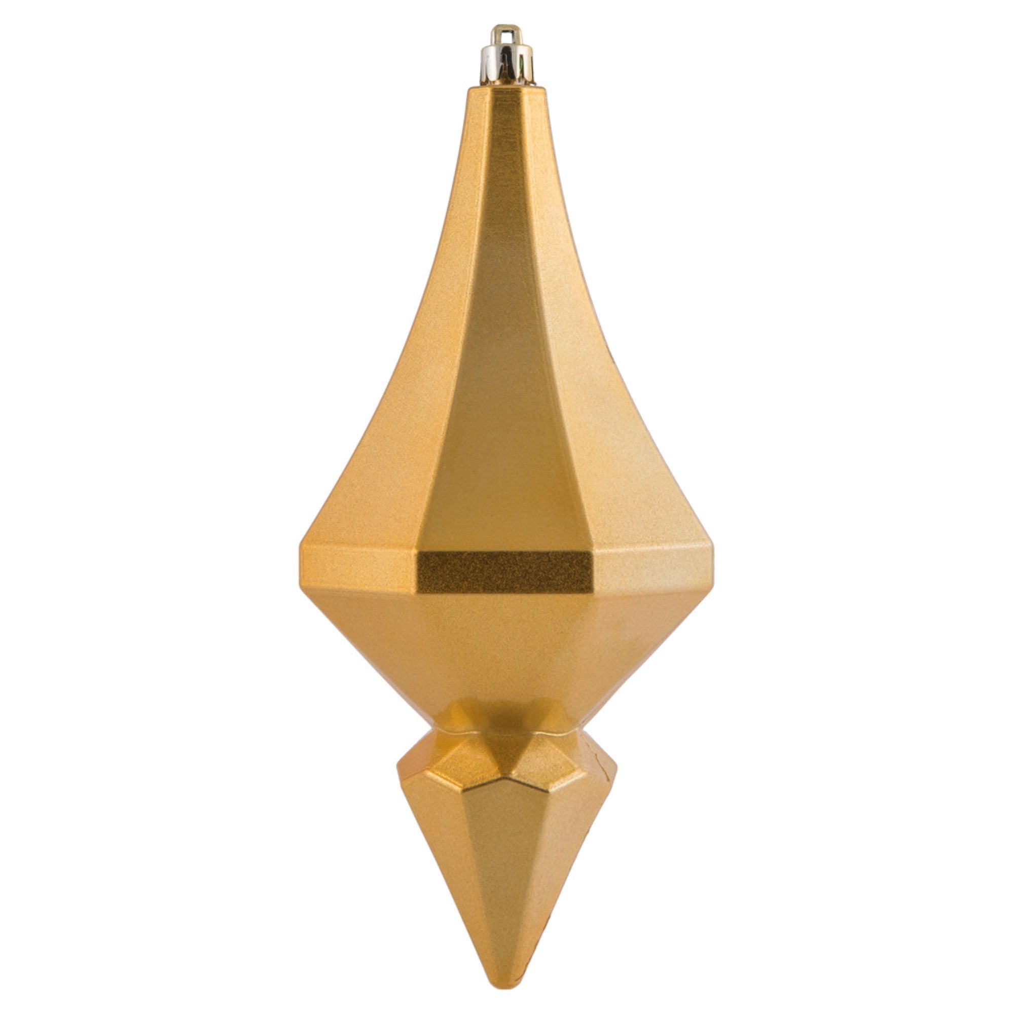 8” Copper/Gold Candy Diamond Finial 2/Bg