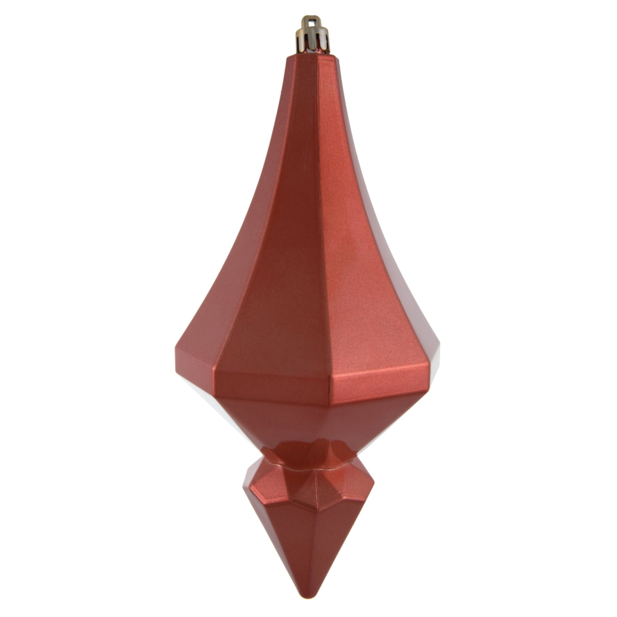 8” Coral Candy Diamond Finial 2/Bag