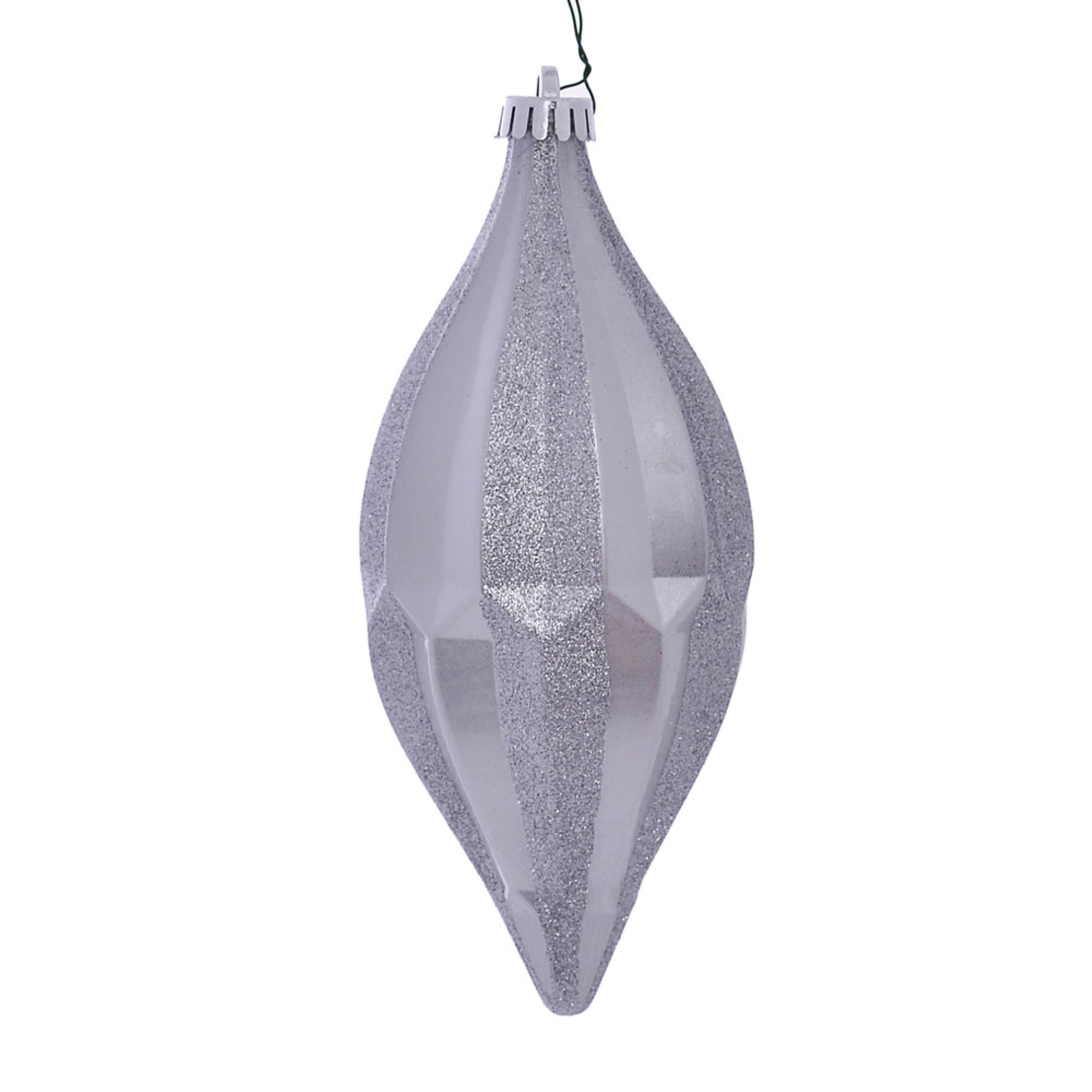 10” Silver Candy Glitter Shuttle 2/Bag