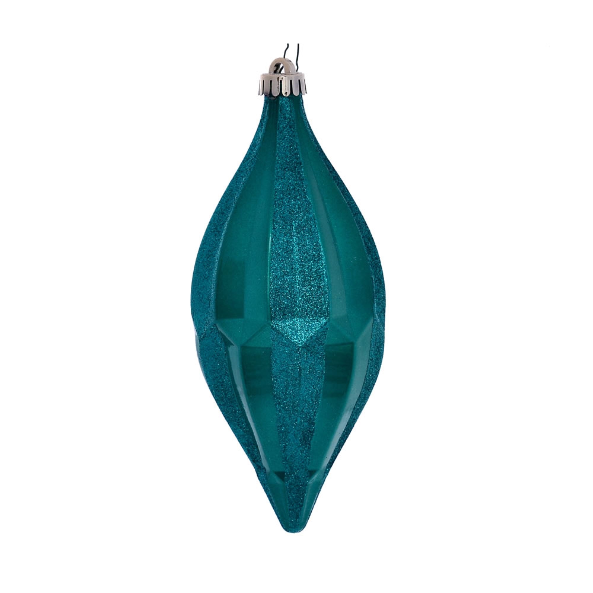 10” Teal Candy Glitter Shuttle 2/Bag