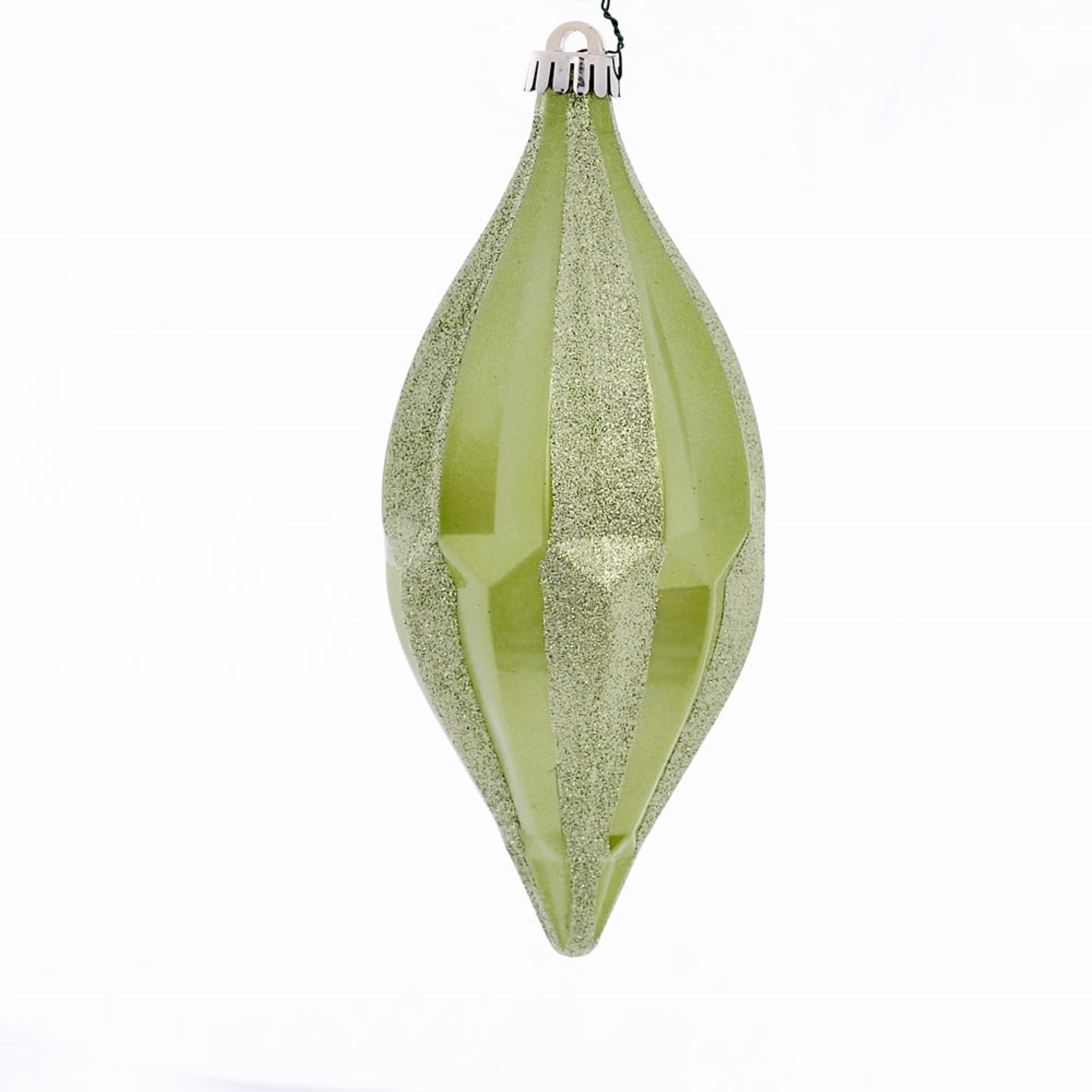10” Celadon Candy Glitter Shuttle 2/Bag