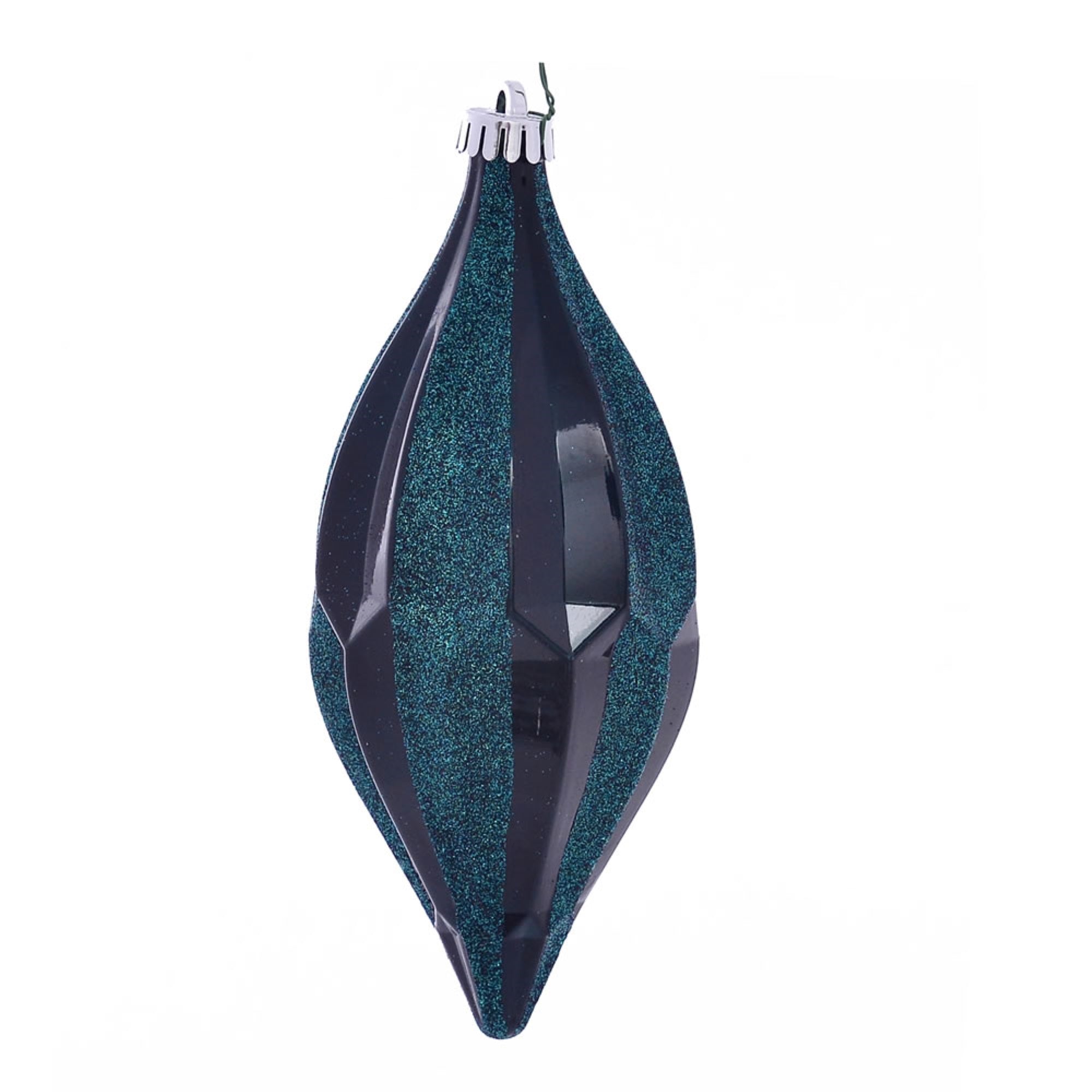 10” Sea Blue Candy Glitter Shuttle 2/Bag