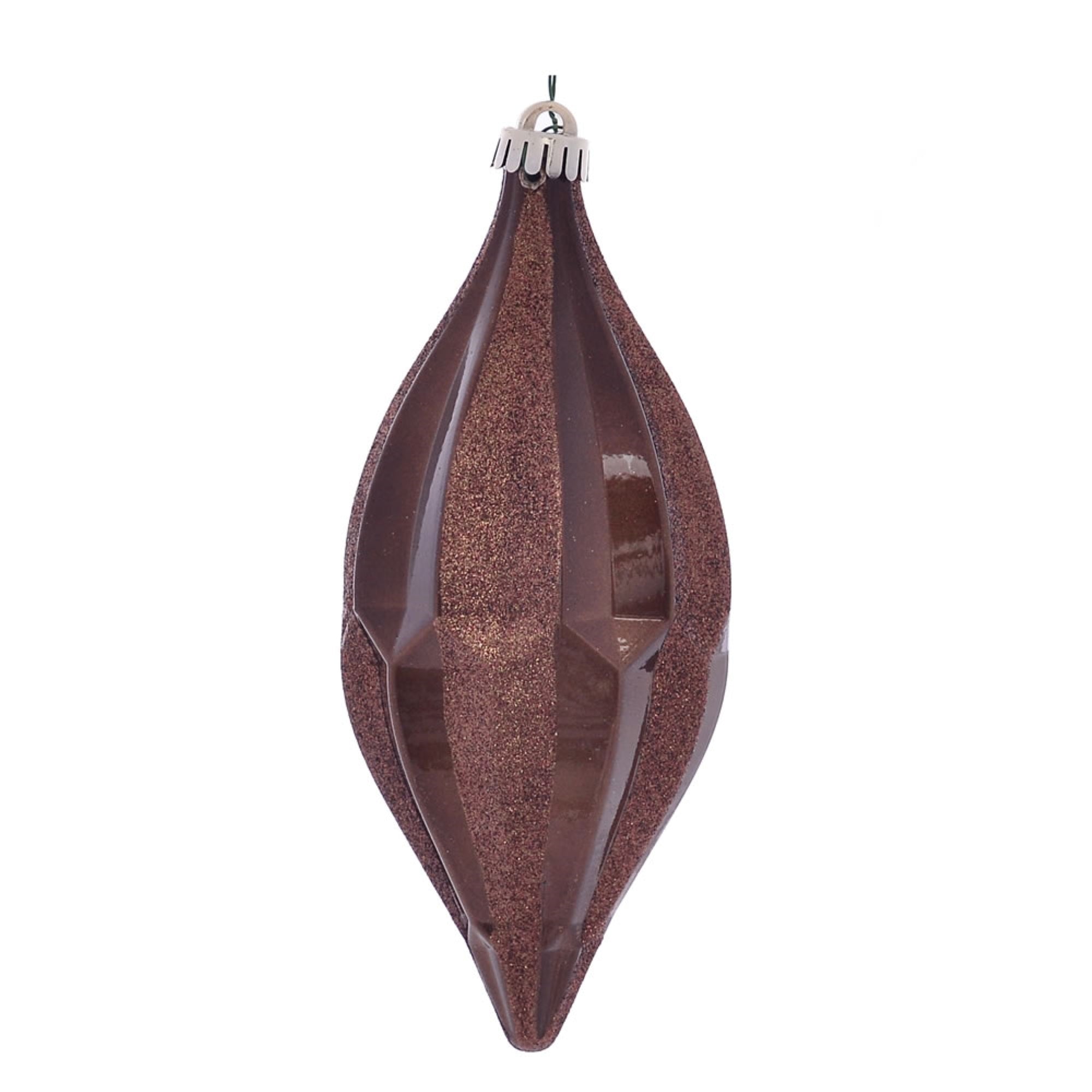 10” Mocha Candy Glitter Shuttle 2/Bag
