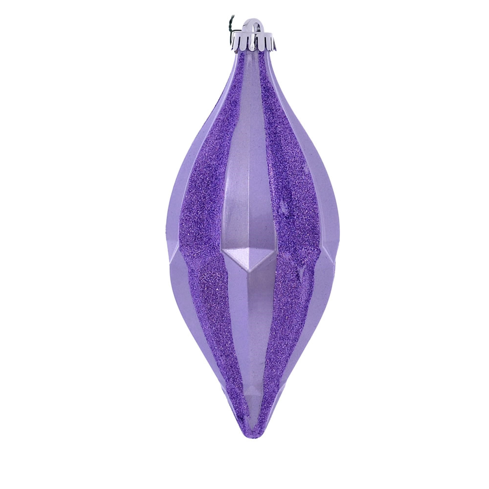 10” Lavender Candy Glitter Shuttle 2/Bag