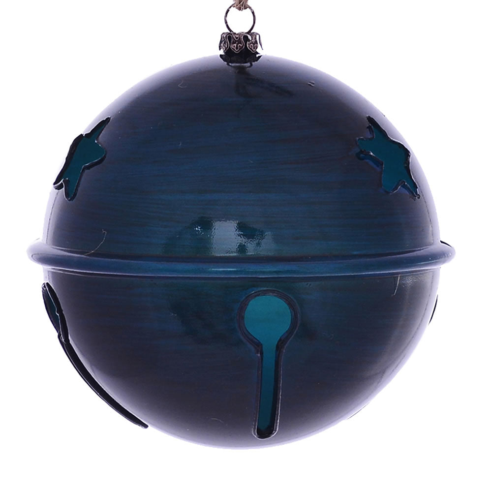 Vickerman 4.75” Midnight Blue Wood Grain Bell 4/Bg - MC198231
