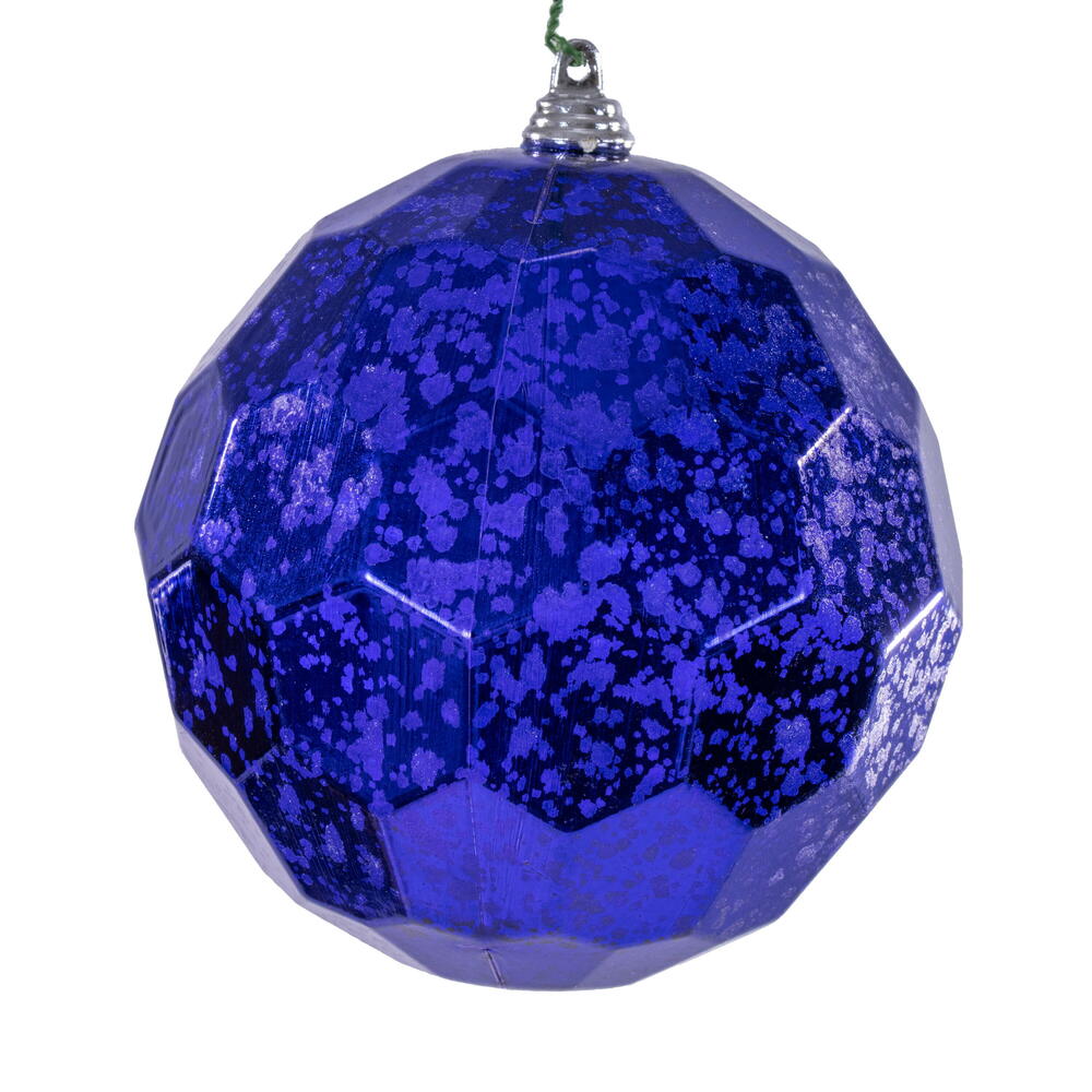 4.75” Purple Honeycomb Mercury Orn 4/Bag