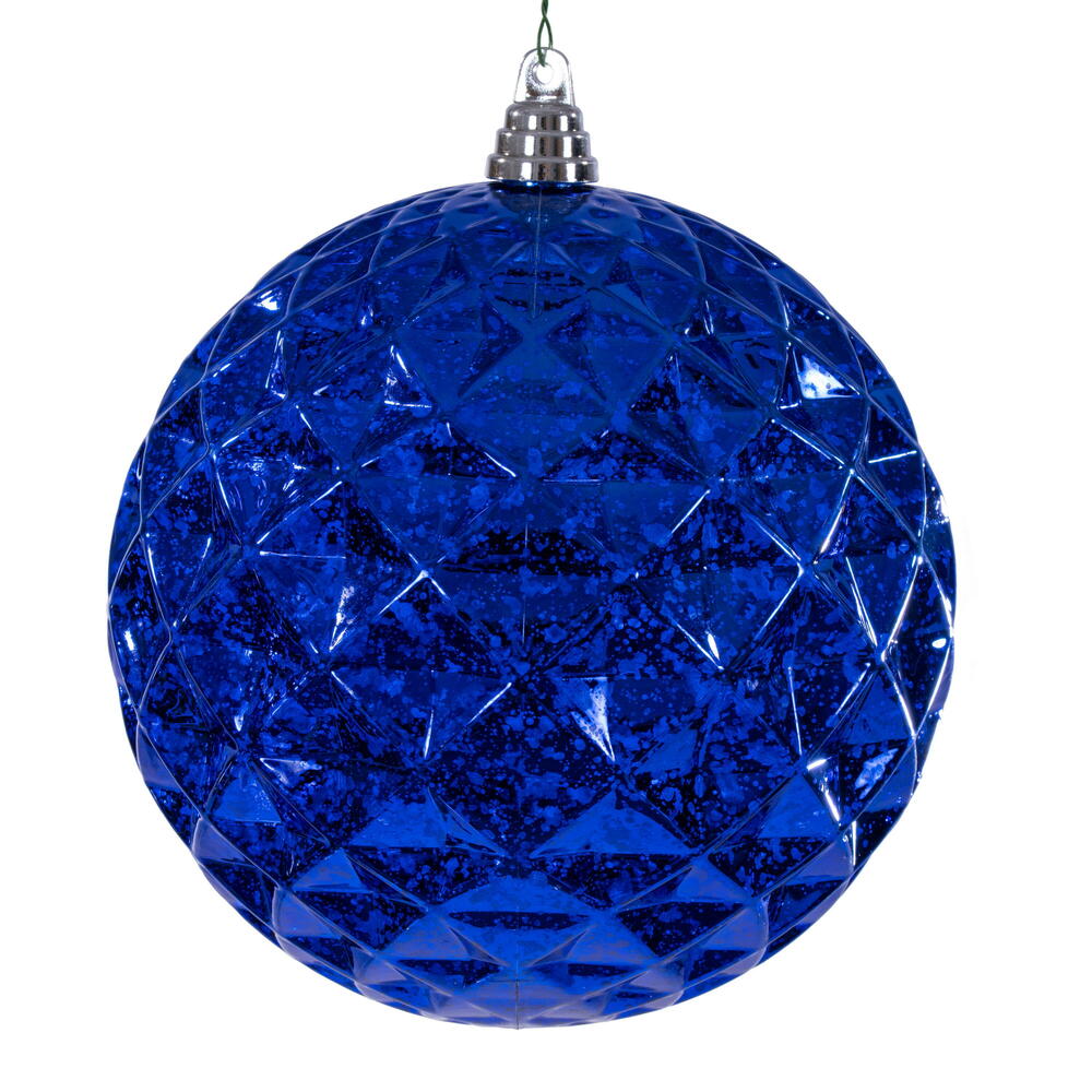 8” Blue Diamond Mercury Ornament