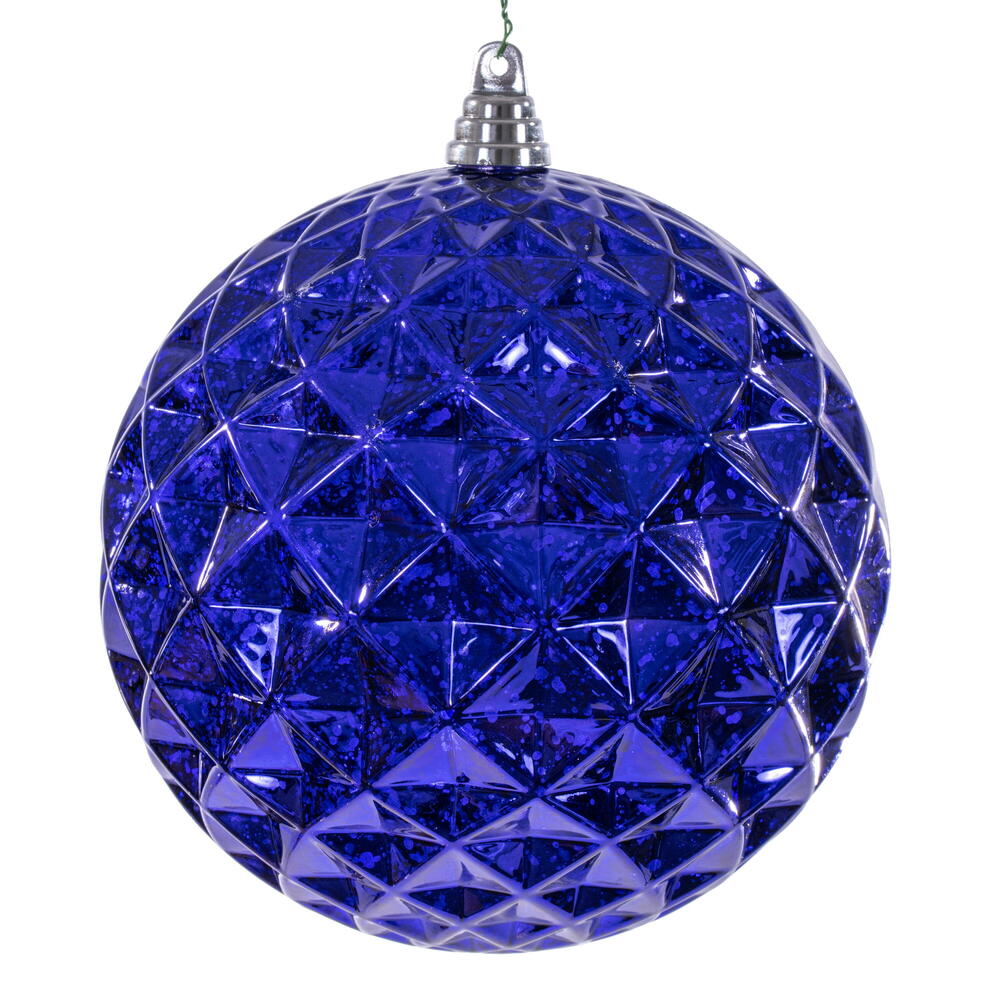 8” Purple Diamond Mercury Ornament
