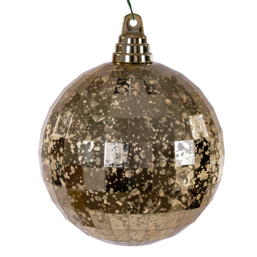 4.75″ Gold Mirror Mercury Orn 4/Bag