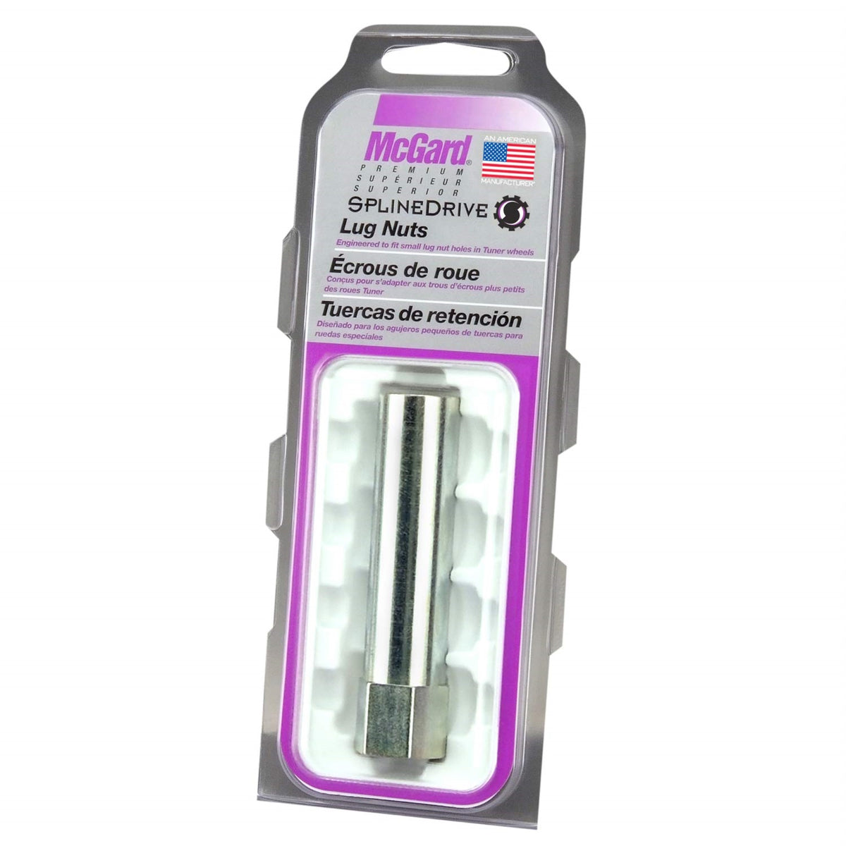 Mcgard 65301 Splinedrive Installation Tool - 1' Hex Size, Silver