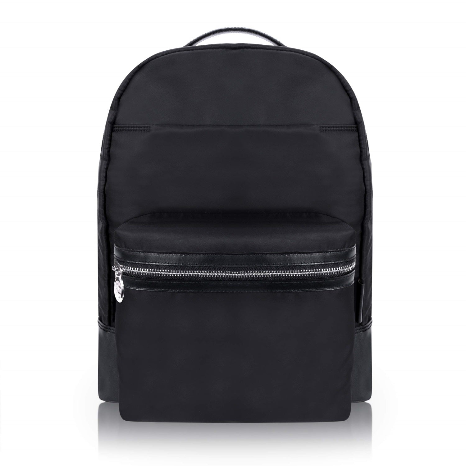 N Series | Parker | 15 Nylon Dual Compartment Laptop Backpack - Black