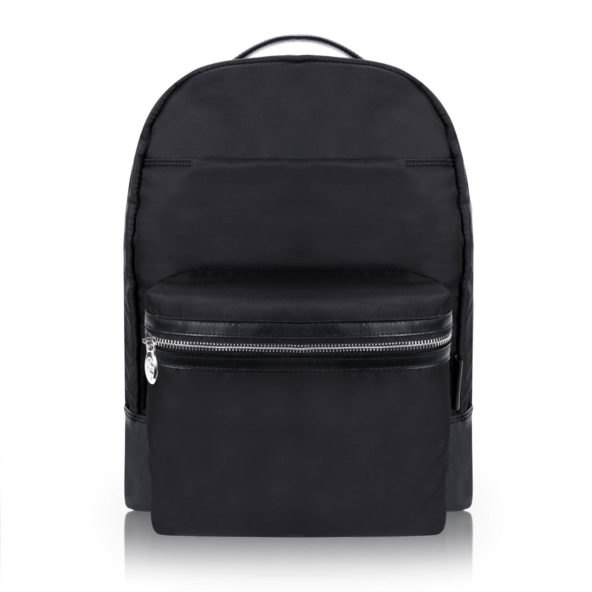 N Series | Parker | 15 Nylon Dual Compartment Laptop Backpack - Black