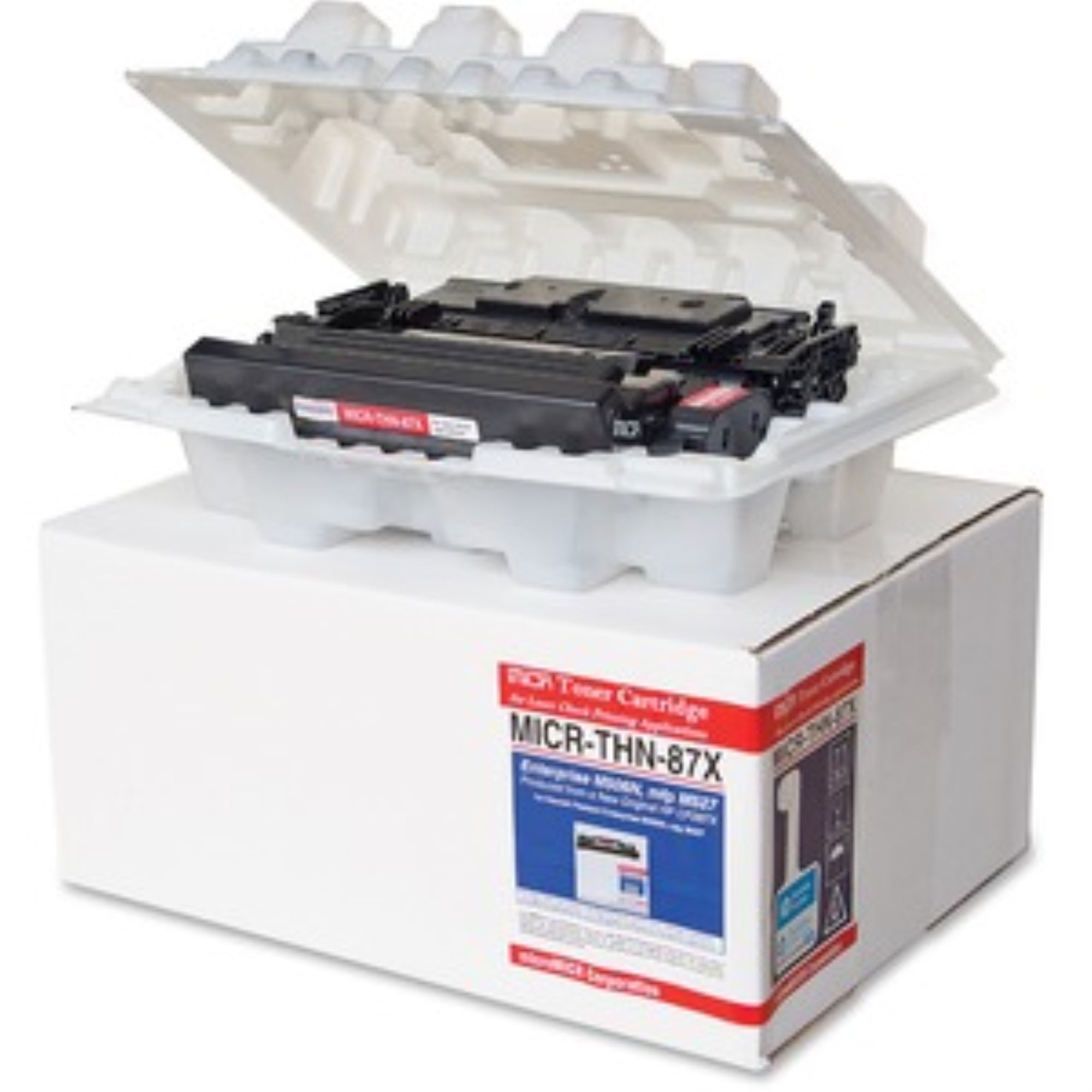 Micromicr MICRTHN87X MICR Toner Cartridge - Black