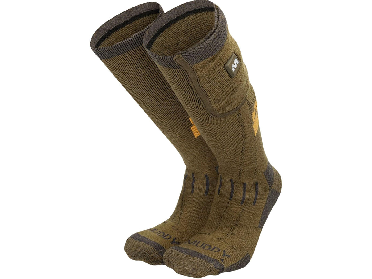 Nucleus Heated Socks / Brown Clay / Medium/Large