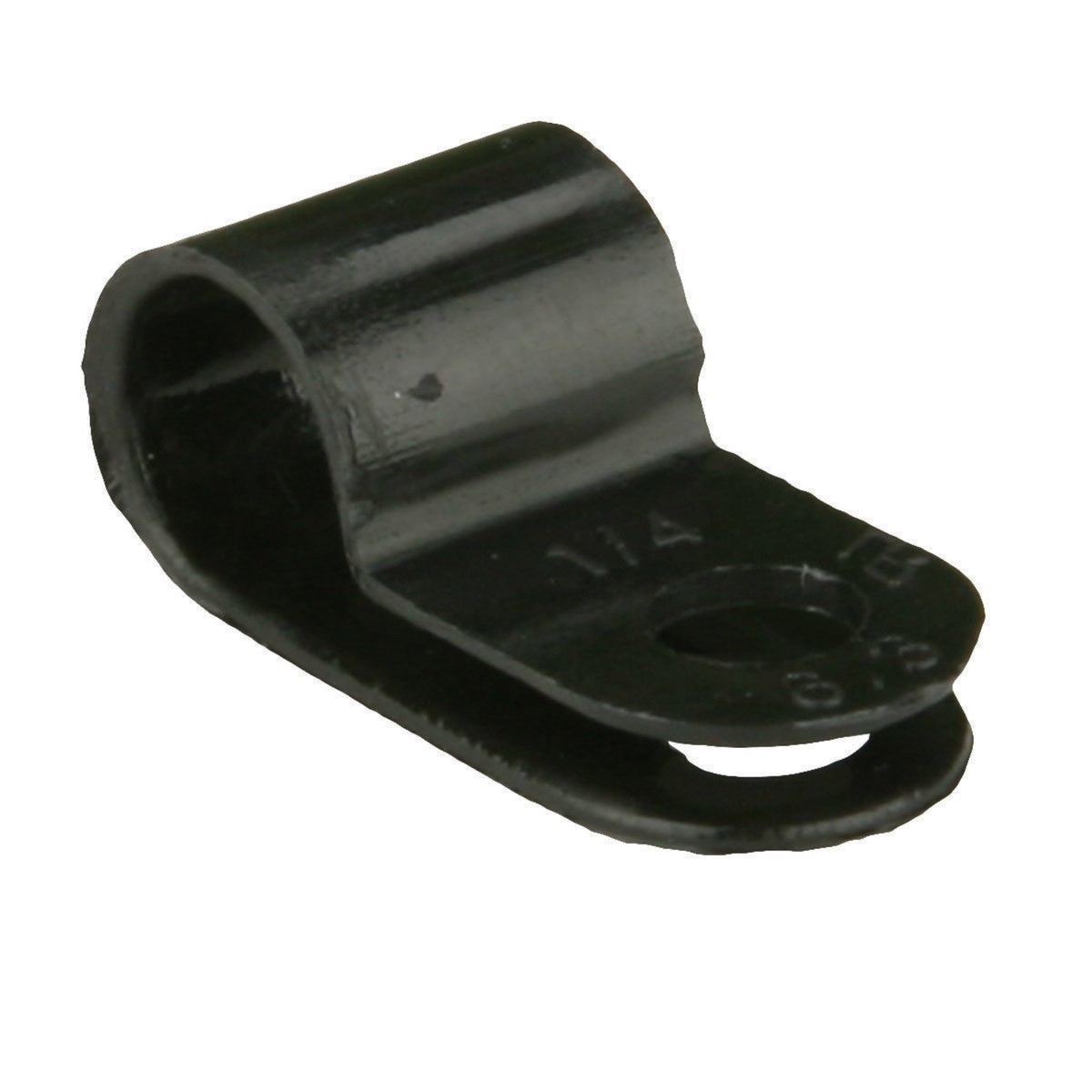 Install Bay Bcc38 3/8-Inch Cable Clamp, Black (100-Pack)