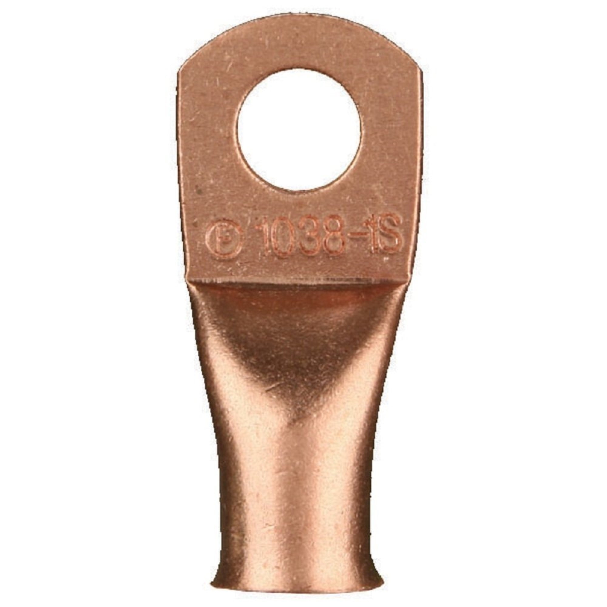 Install Bay Copper Ring Terminal 2/0 Gauge 5/16 Inch 5 Pack - Cur20516