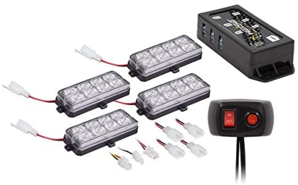 Grille Strobe Kit  Amber  Municipality Series