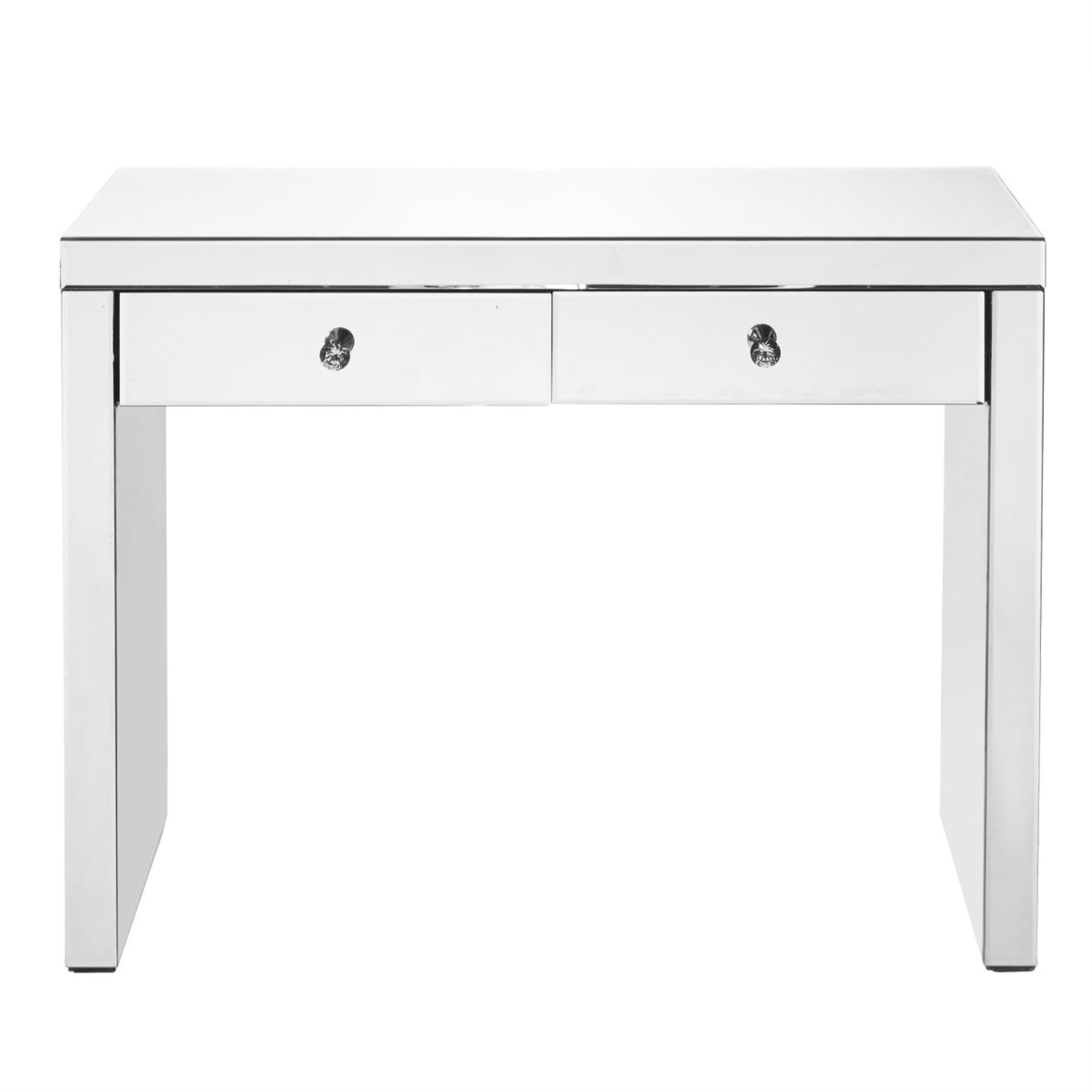 Console Table 39 In X 14 X30 In. In Clear