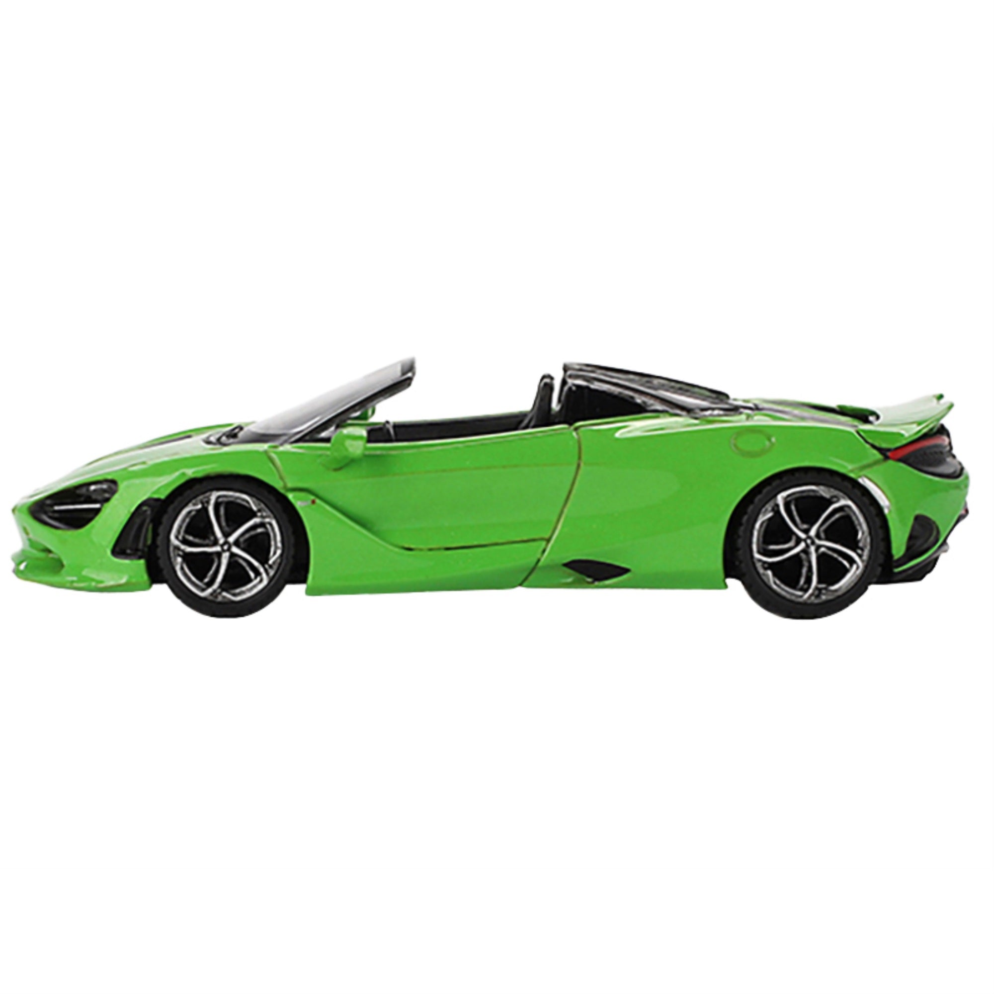 Mclaren 750S Spider Mantis Green Limited Edition 1/64 Diecast Model Car By Mini Gt