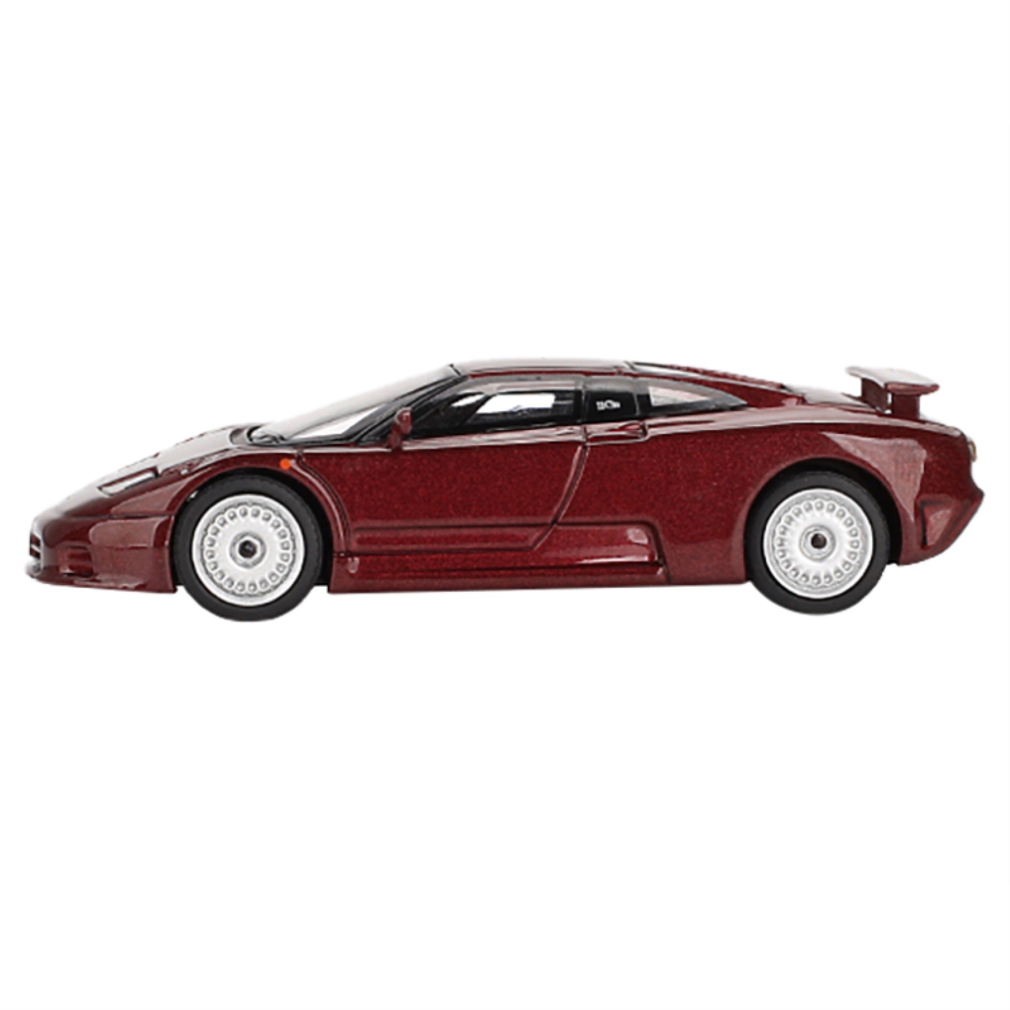 Bugatti Eb110 Gt Dark Red Metallic Limited Edition 1/64 Diecast Model Car By Mini Gt