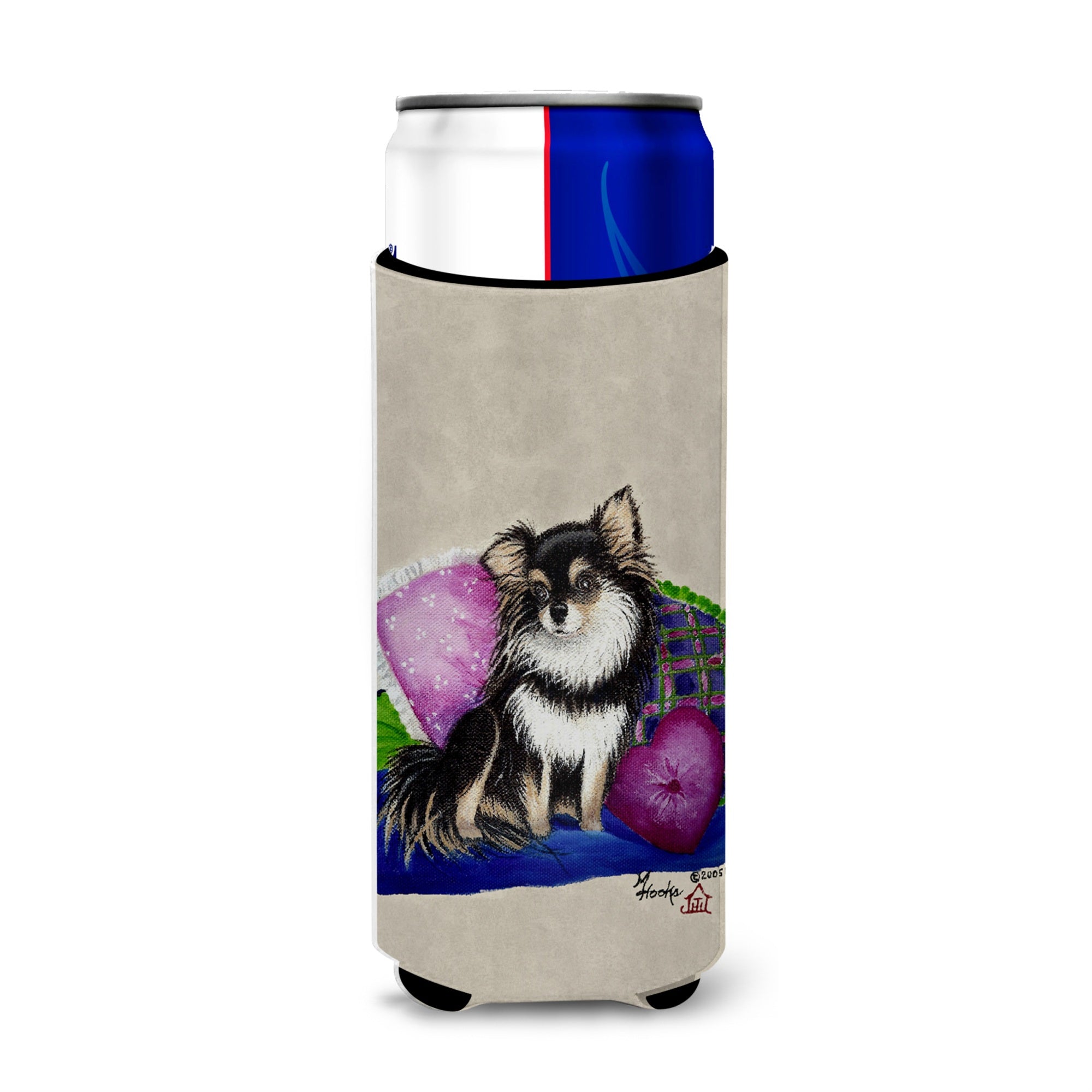 Chihuahua On Their Couch Ultra Beverage Insulators For Slim Cans Mh1012Muk