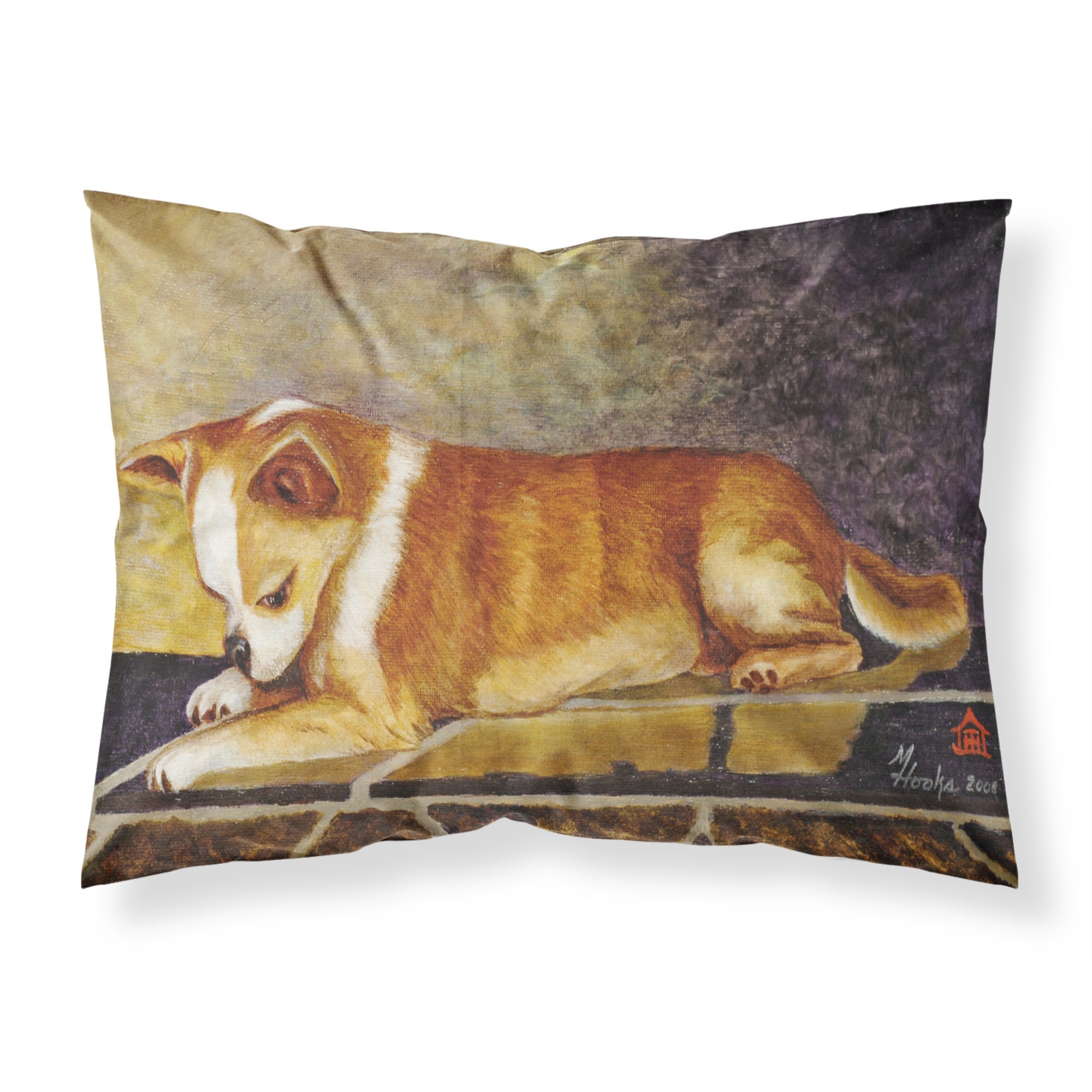 Caroline'S Treasures Mh1052Pillowcase Chihuahua I See Me Fabric Standard Pillowcase, Large, Multicolor