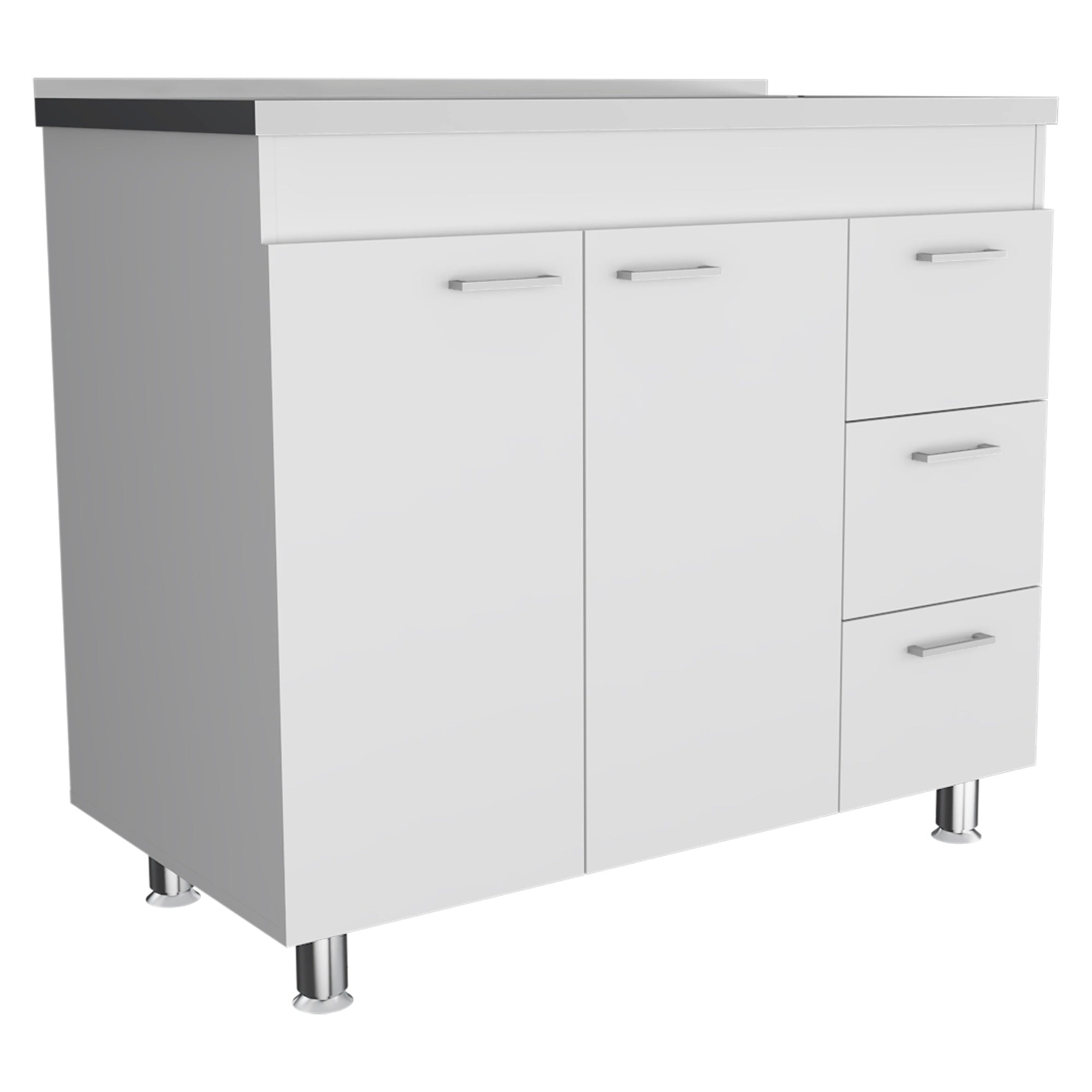 Ferretti Base Cabinet -Kitchen -White